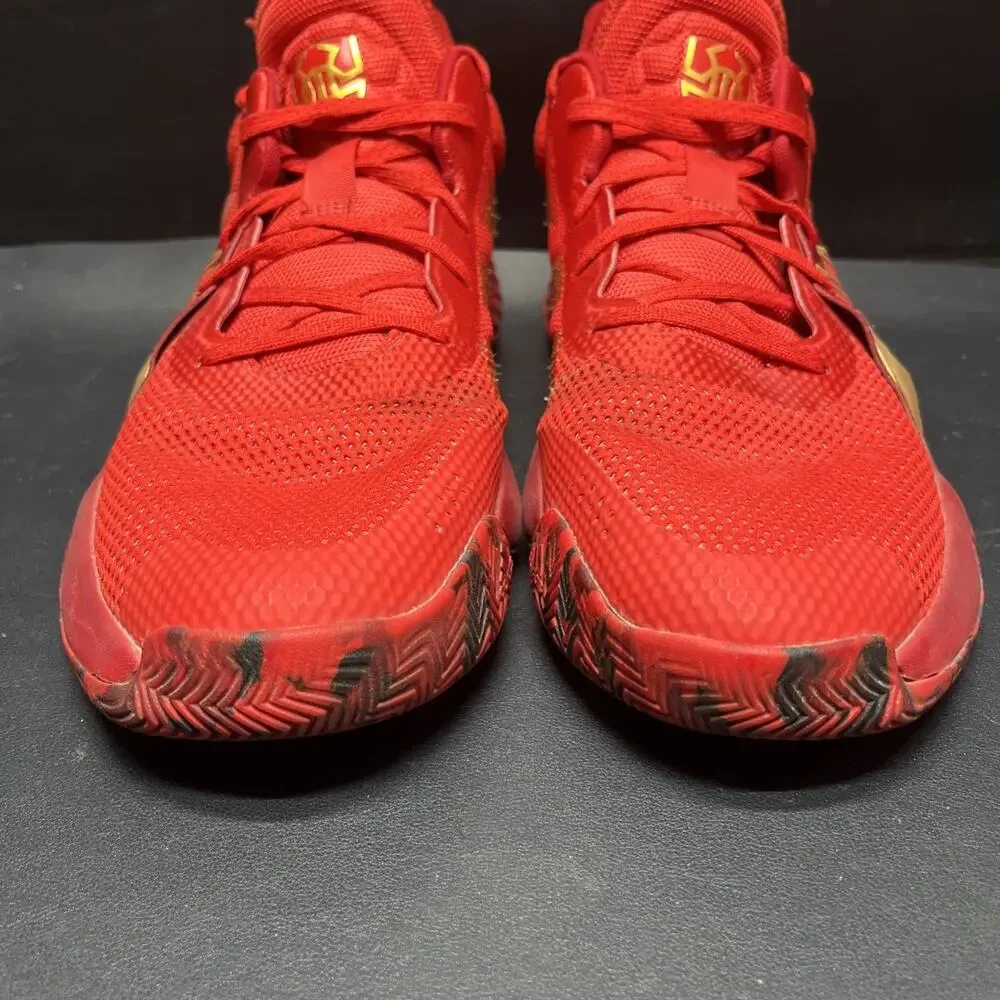 Adidas D.O.N. Issue 1 Iron Spider Marvel Red Gold Men's Size 13 EG0490 Spiderman